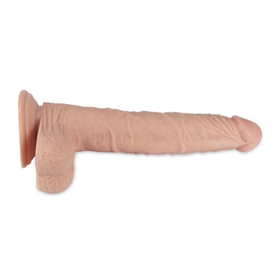 Dildo Real Extreme con Vibracion 95 Natural Dildo Real Extreme con Vibracion 95 Natural