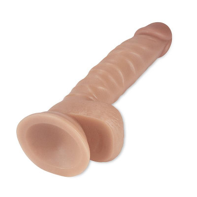 Dildo Real Extreme con Vibracion 85 Natural Dildo Real Extreme con Vibracion 85 Natural