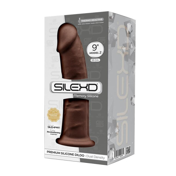 Dildo Dual Density Mod. 2 - 9 Marrón