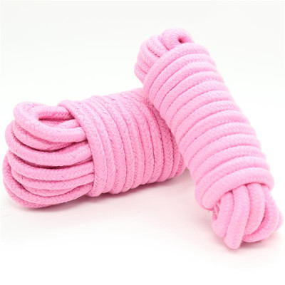 Cuerda de Bondage de Algodon 10 Metros Rosa Cuerda de Bondage de Algodon 10 Metros Rosa