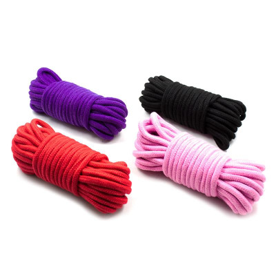 Cuerda de Bondage de Algodon 10 Metros Rosa Cuerda de Bondage de Algodon 10 Metros Rosa